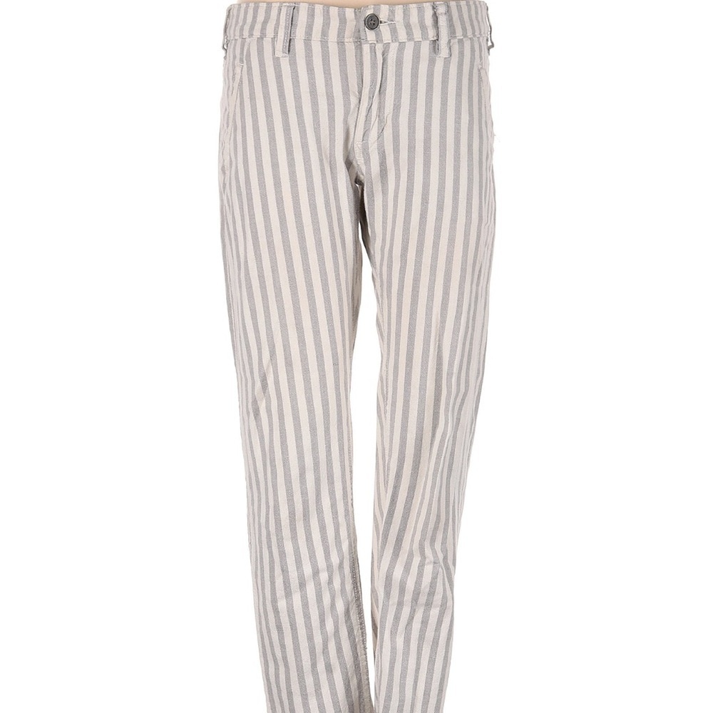 O’Neill | striped boho cream grey gray cotton pants Sz 7